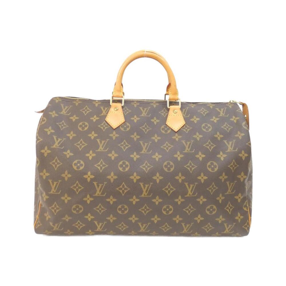LOUIS VUITTON Brown Monogram Speedy 40 Boston Bag - Picture 1 of 10